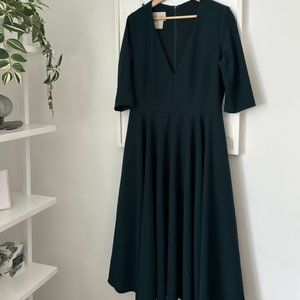 BHLDN - Valdis Dress - Forest Green